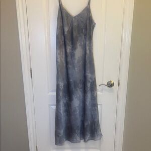 Calvin Klein Elegant Gray Women's slip dress